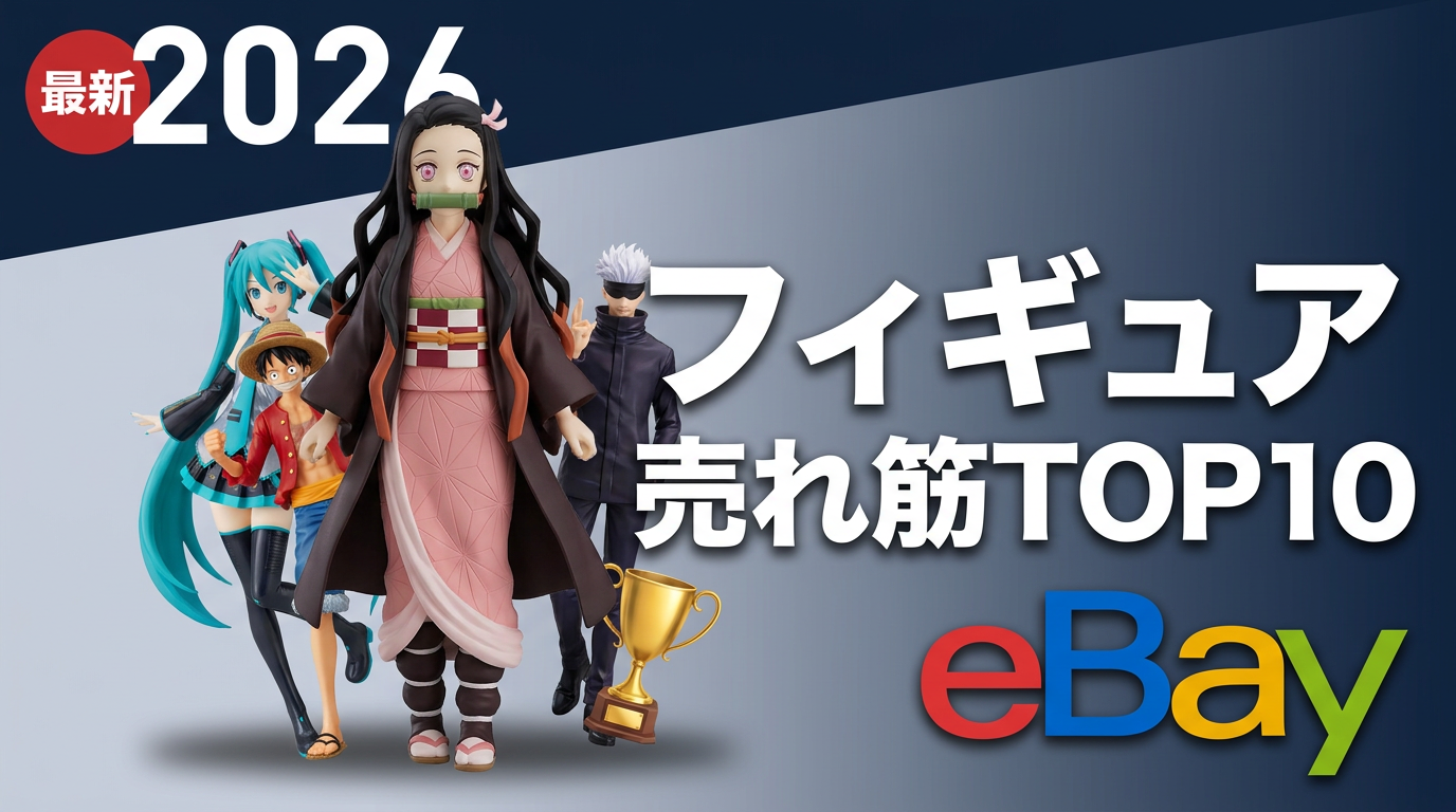 eBay フィギュア 売れ筋ランキング｜2026年 最新の人気カテゴリと単価帯