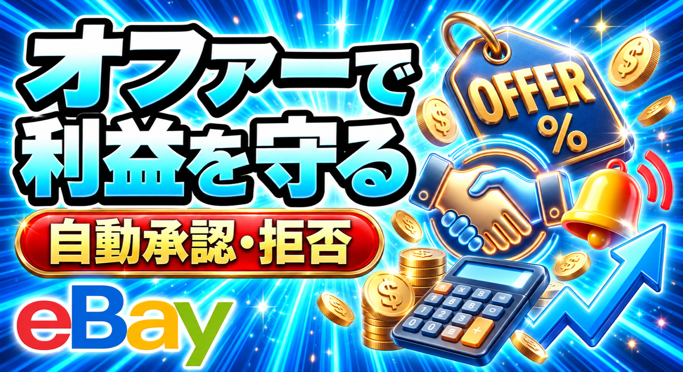 eBay Best Offerの設定方法｜自動承認と利益を守る交渉術