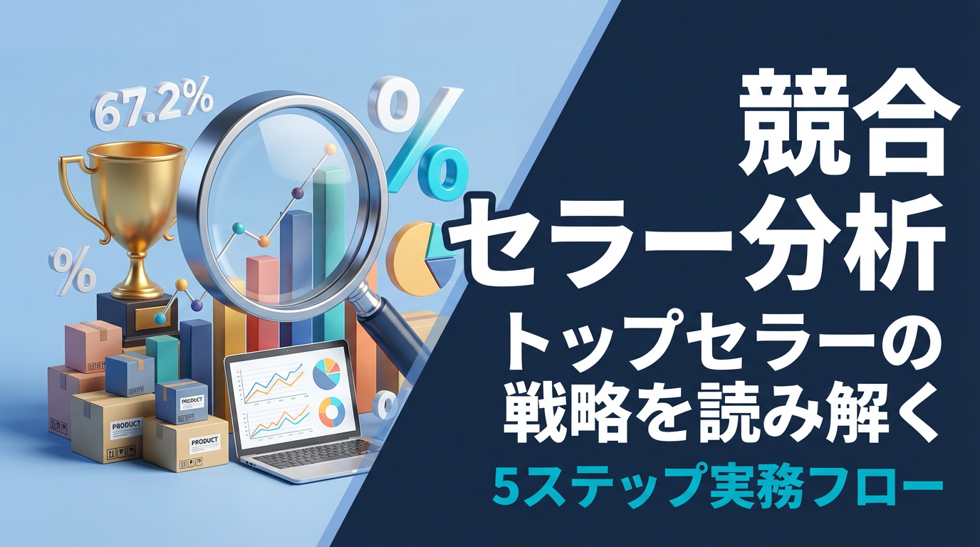 eBay競合セラー分析の方法｜トップセラーの出品戦略を読み解く