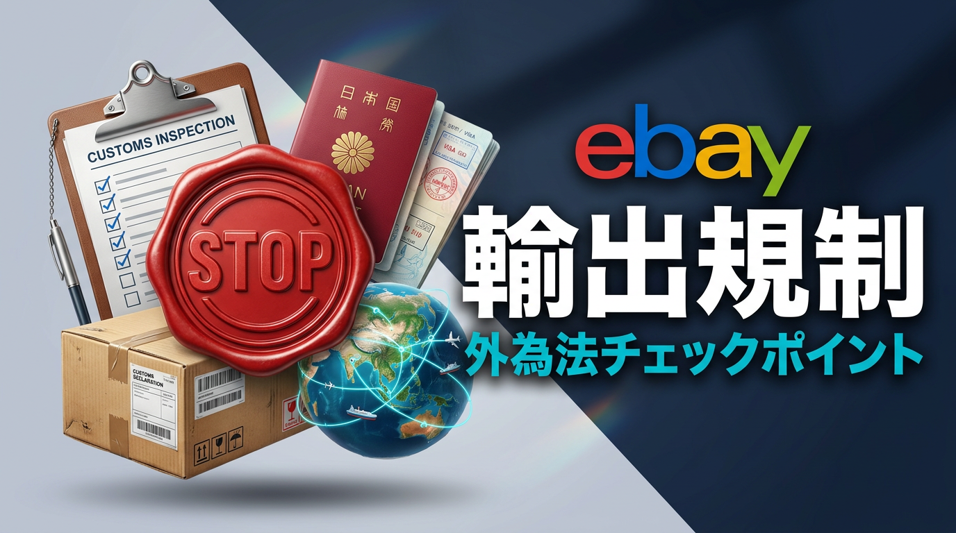eBayセラーが知るべき輸出規制|外為法チェックポイント