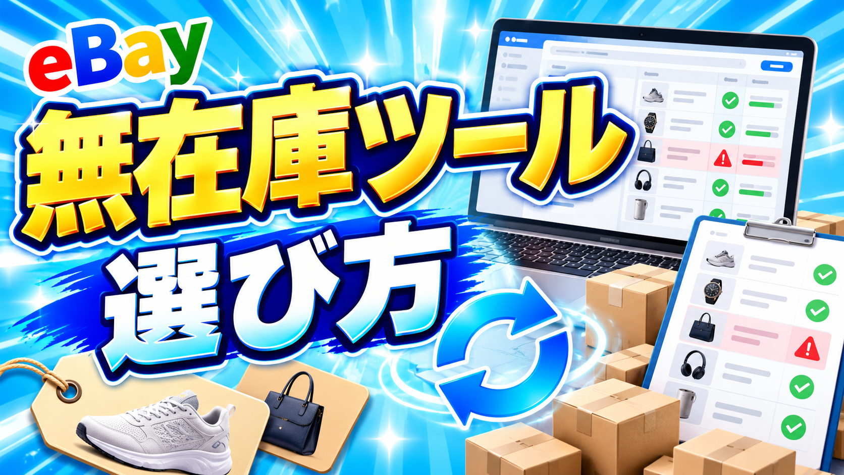 eBay無在庫販売ツールの選び方｜在庫切れ・価格差を防ぐ確認項目