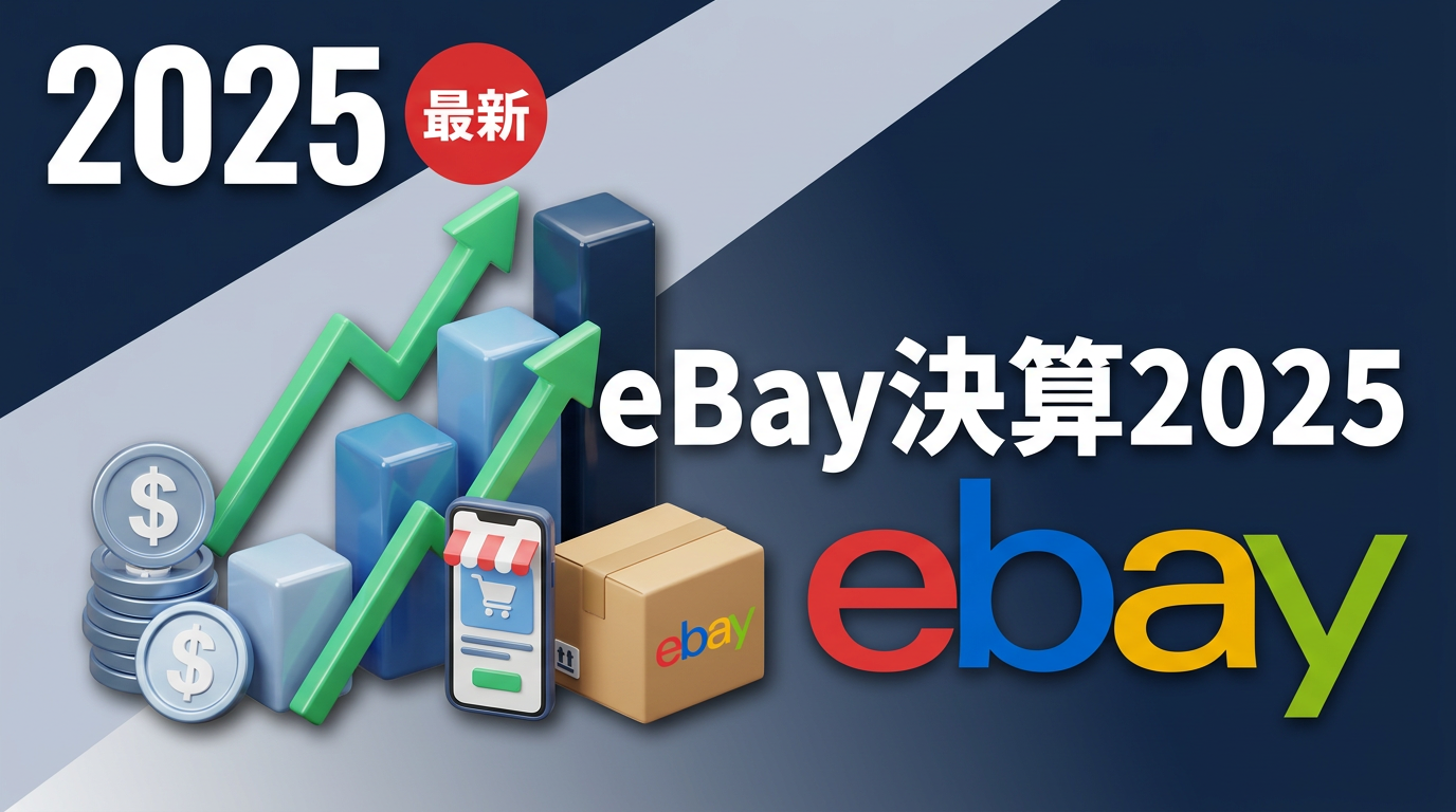 eBay 2025年通期決算レポート|GMV約800億ドル・8%増成長が日本セラーに示す3つの変化