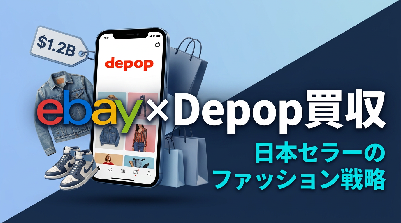 eBayがDepopを12億ドルで買収｜日本セラーのファッション出品に何が変わるか