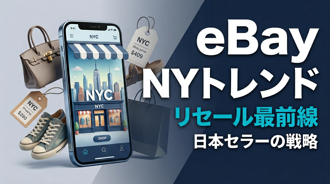 eBay「The NYC Edit」が示すリセール最前線｜日本セラーが学ぶべきNYトレンド