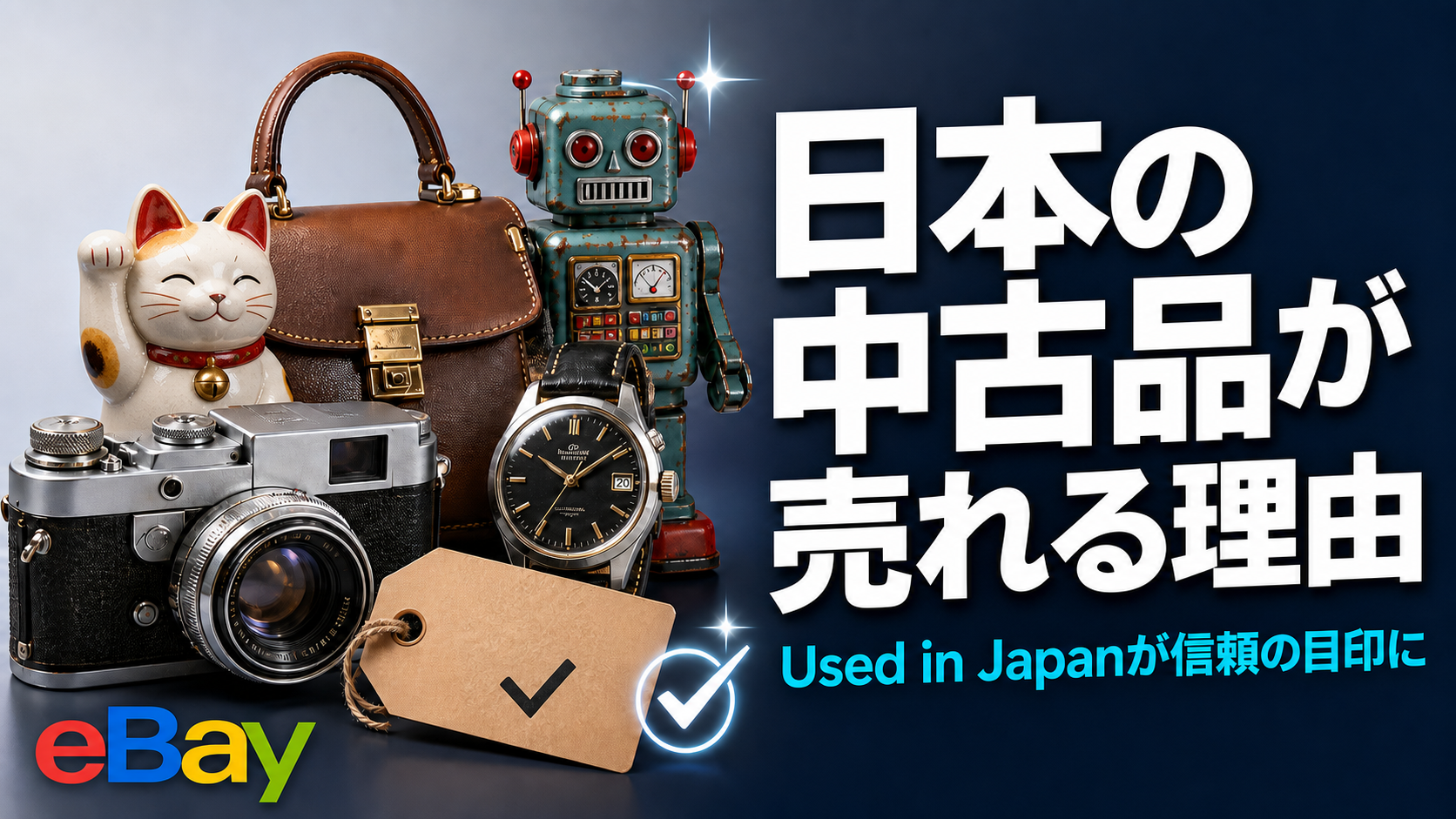 eBayで日本の中古品が売れる理由｜Used in Japanが世界で評価される背景