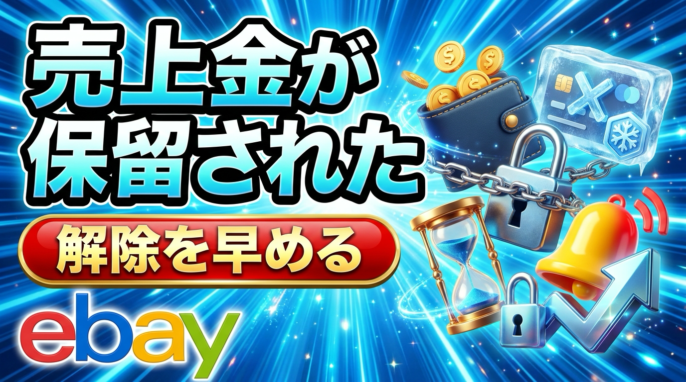 eBayの資金保留はいつ解除？On Holdの原因と早める対策
