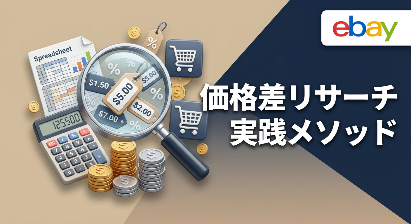 eBay価格差リサーチの実践方法｜利益が出る商品の見つけ方