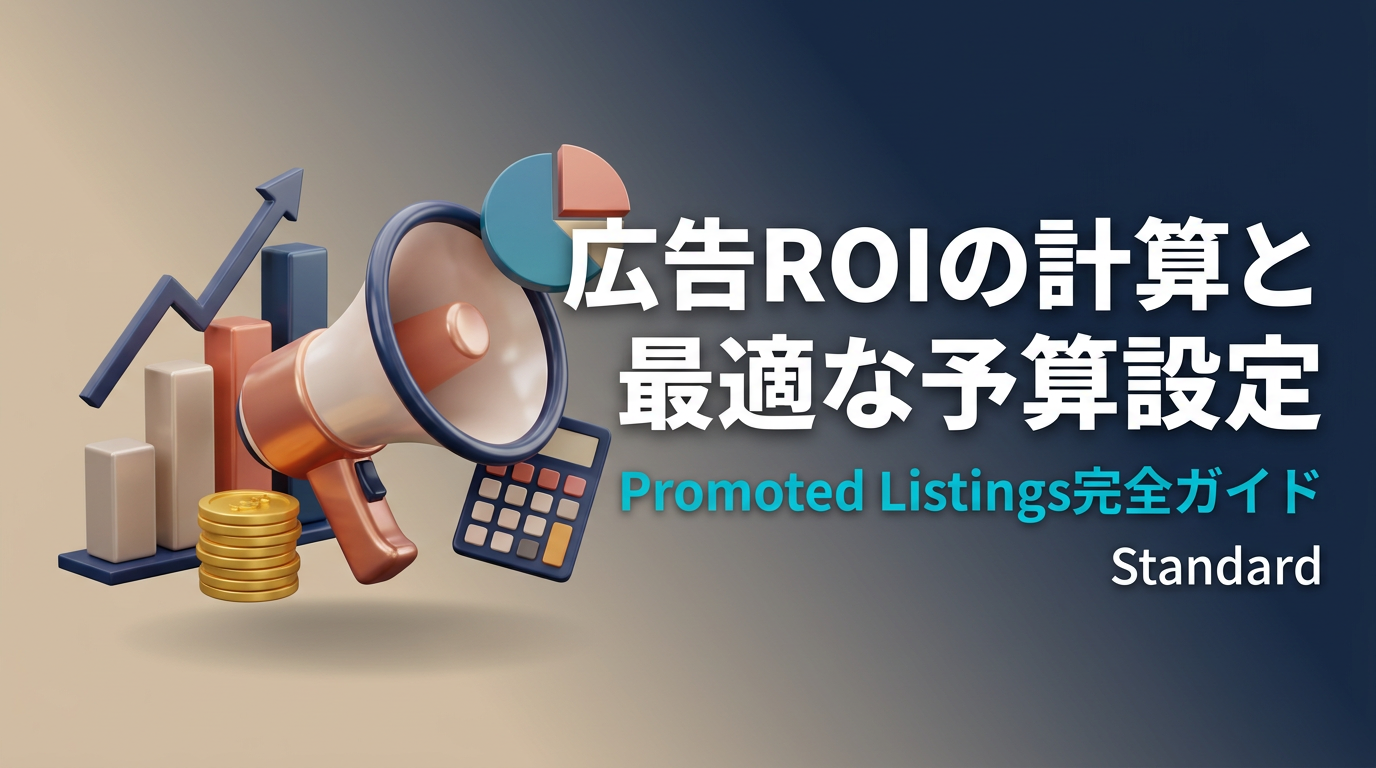 eBay Promoted Listingsの使い方｜広告ROIの計算と最適な予算