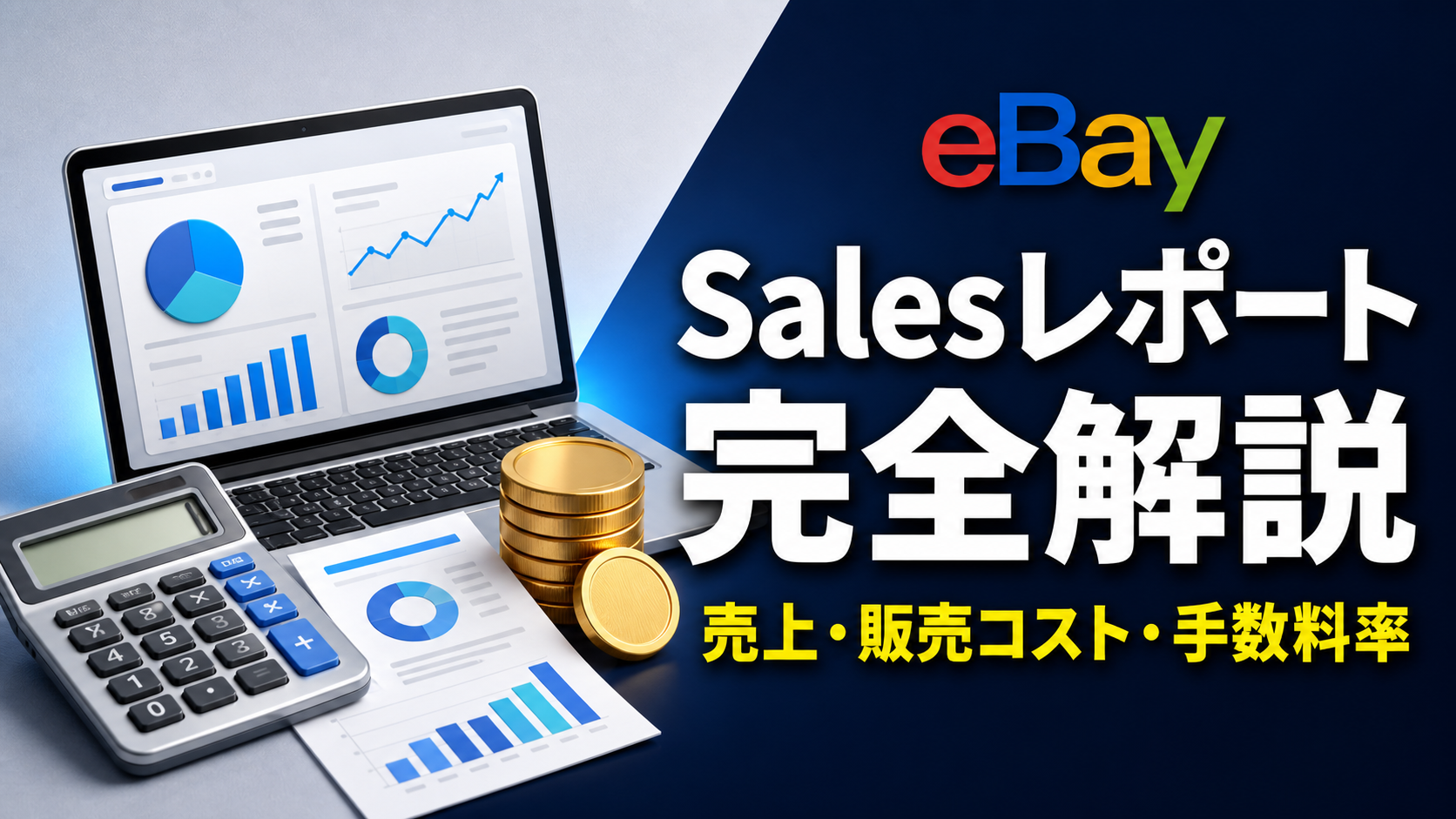eBay Seller Hub Salesレポートの見方｜売上・販売コスト・手数料率の改善方法