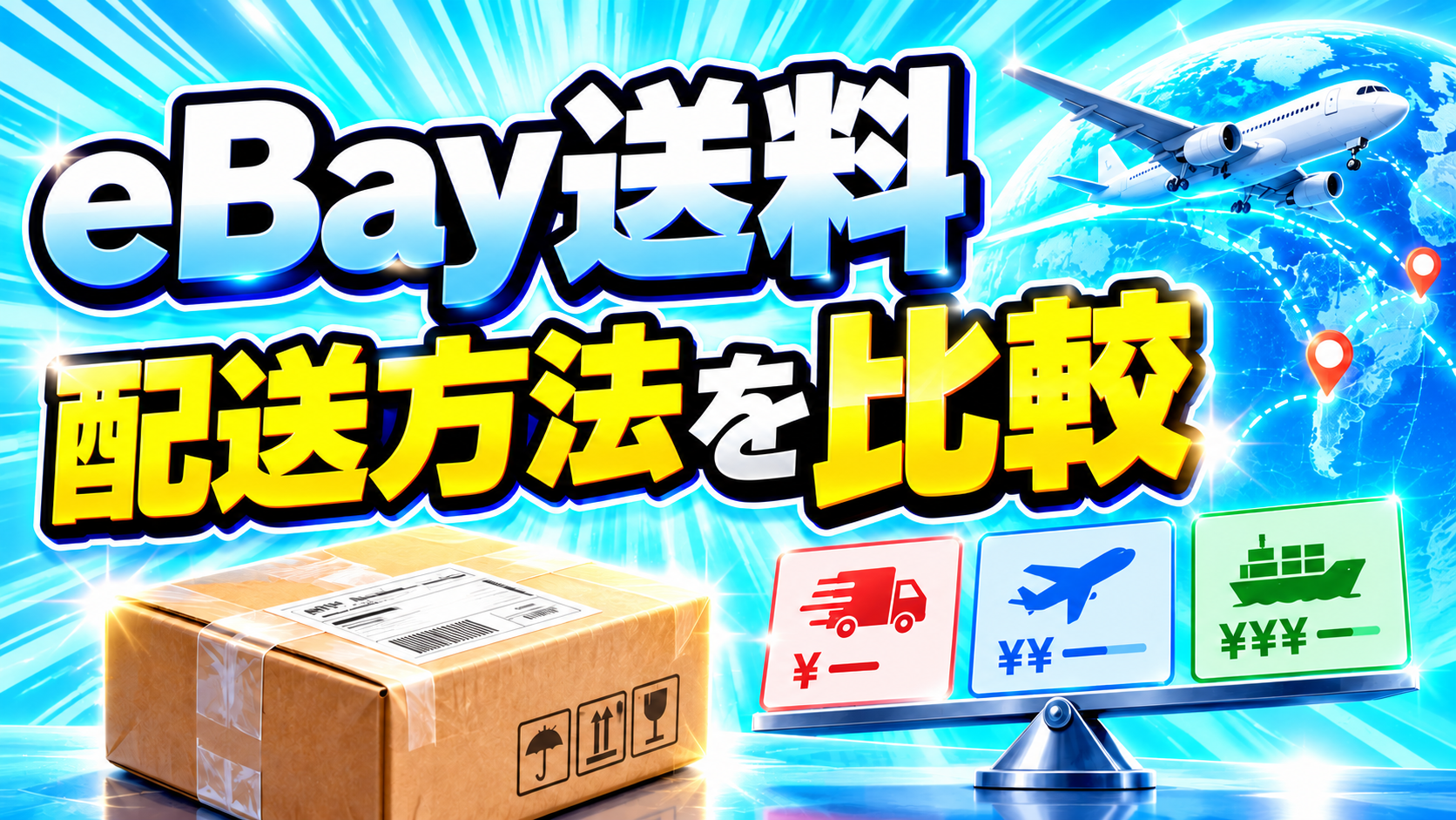eBayの送料はいくら?日本からの発送方法と調べ方