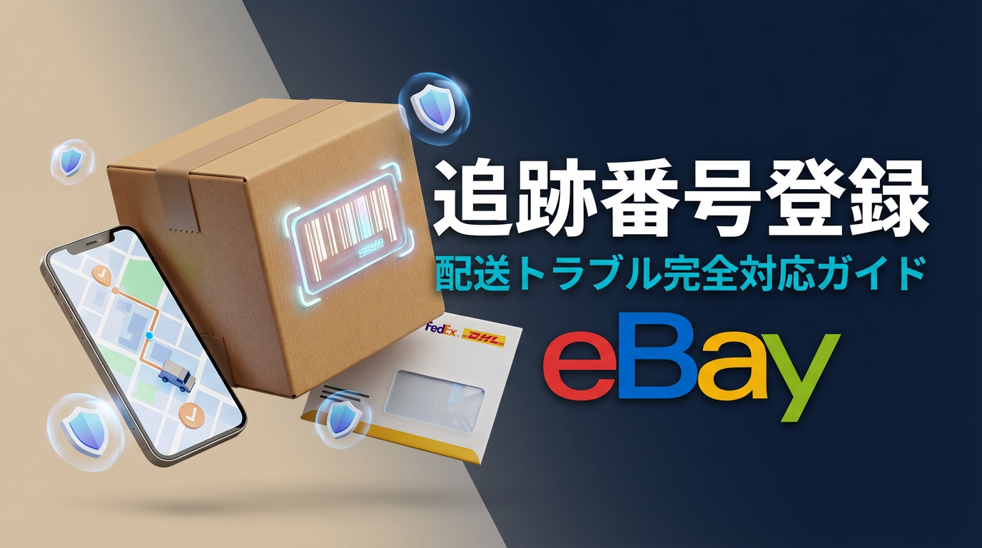 eBay追跡番号の登録が重要な理由｜配送トラブル時の対応方法