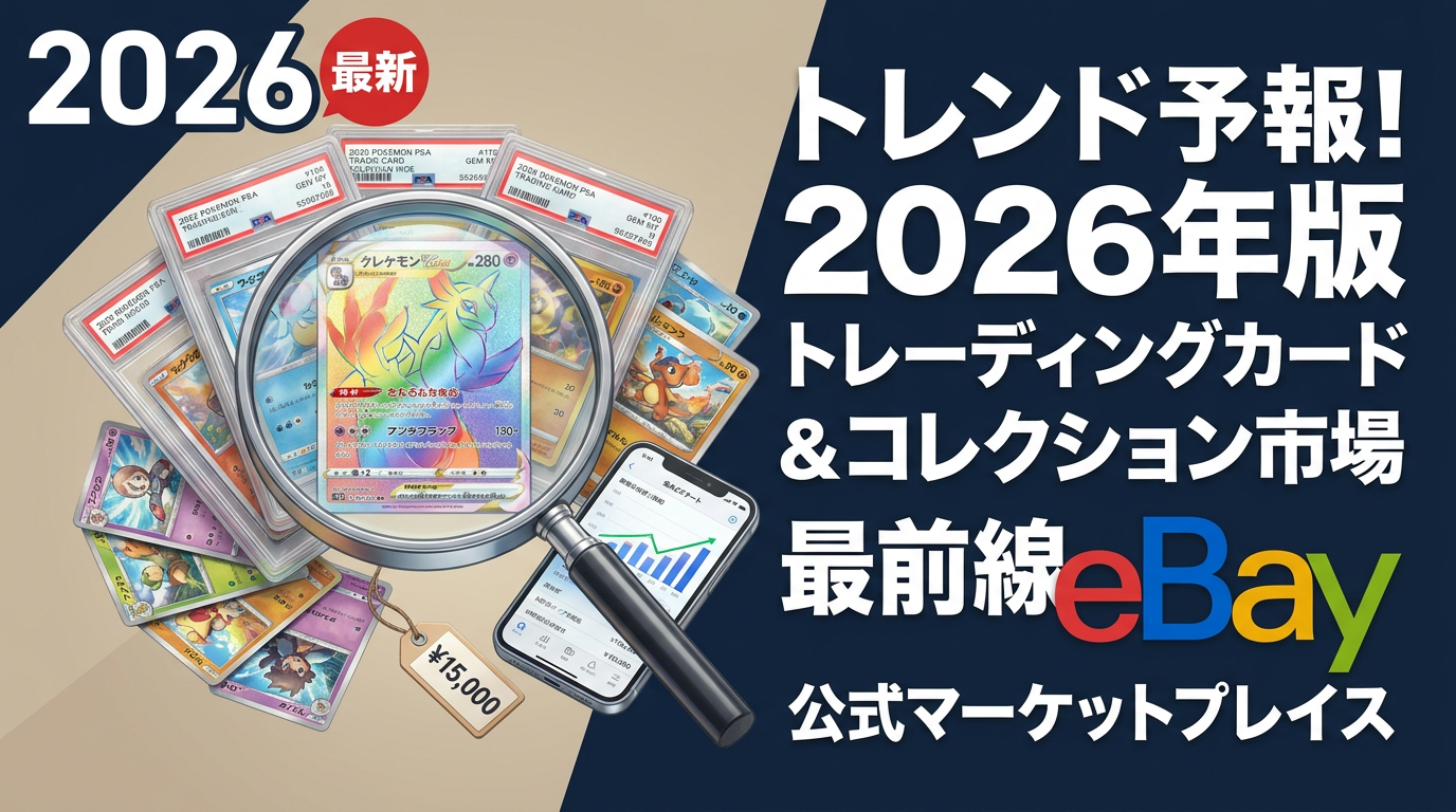 eBay トレーディングカードの出品の始め方｜売れ筋データから逆算する出品手順