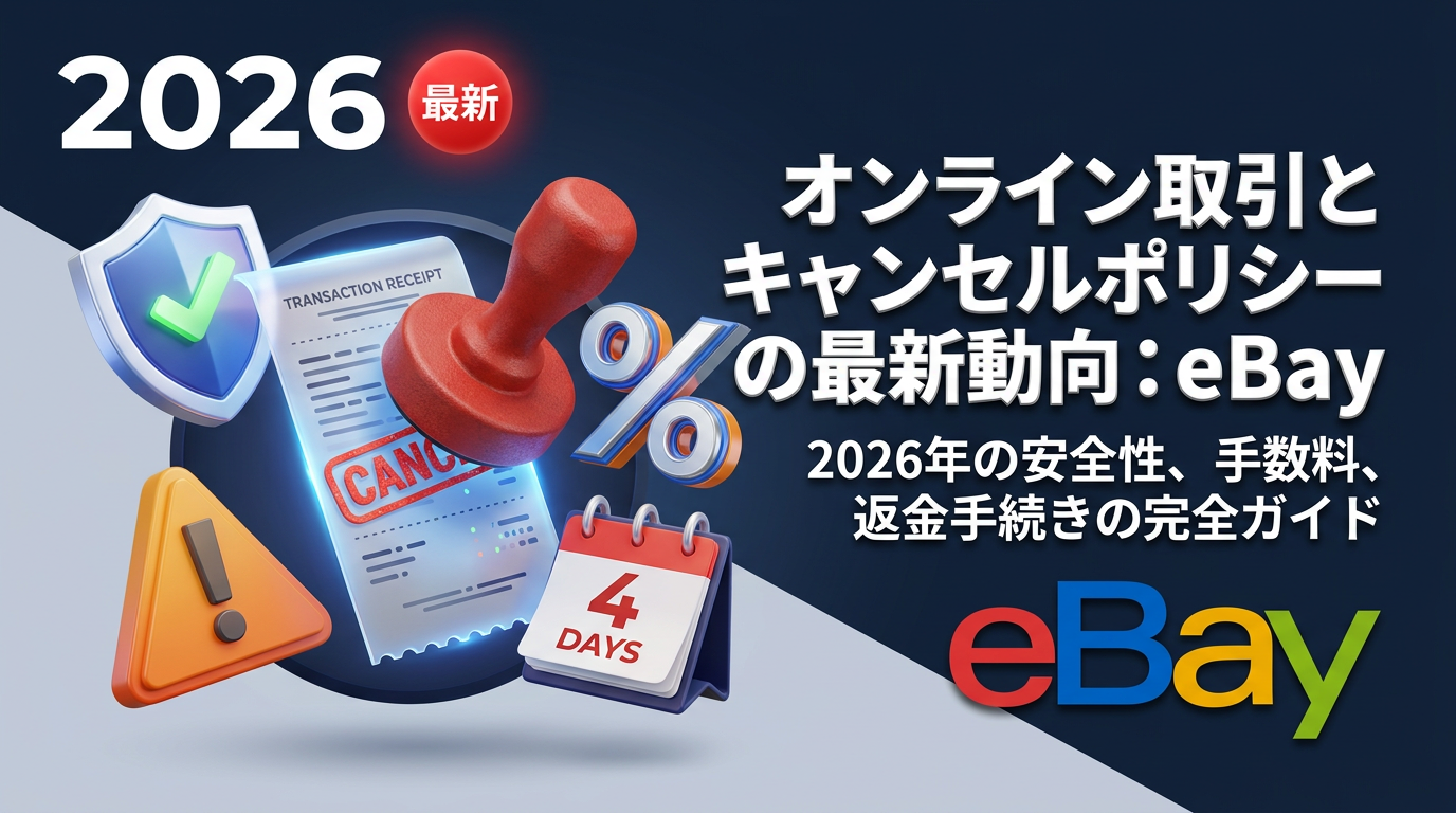 eBay取引キャンセル・未払い対応ガイド｜Defect Rateを上げない理由選択と運用ルール