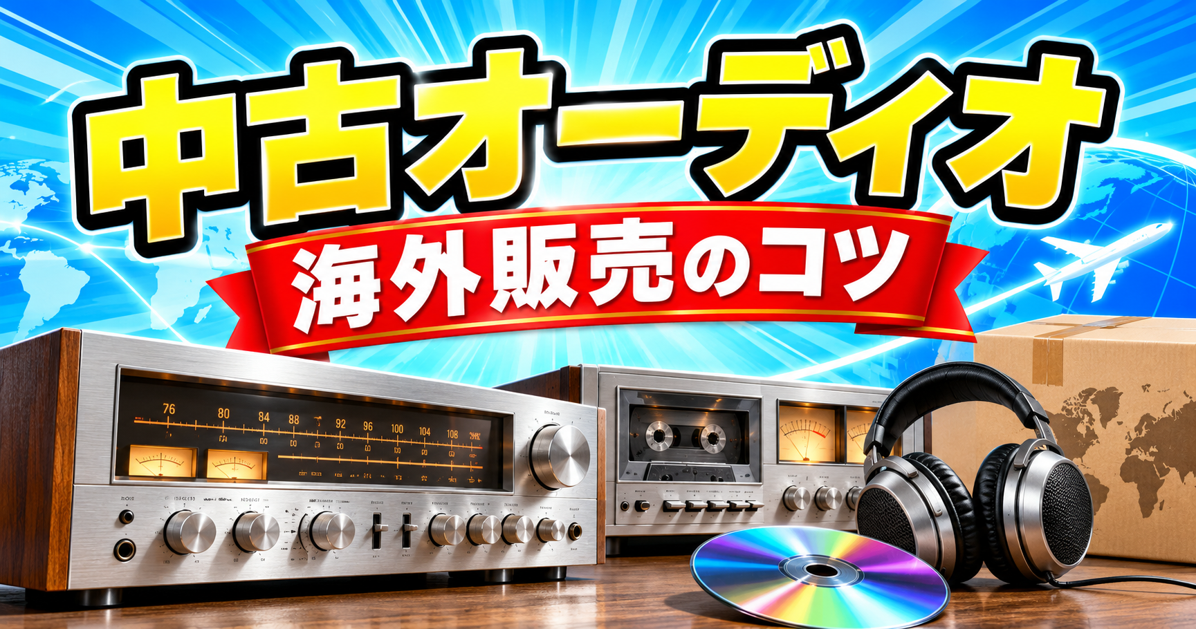 eBayで中古オーディオを販売する方法｜型番・動作確認・梱包の基本