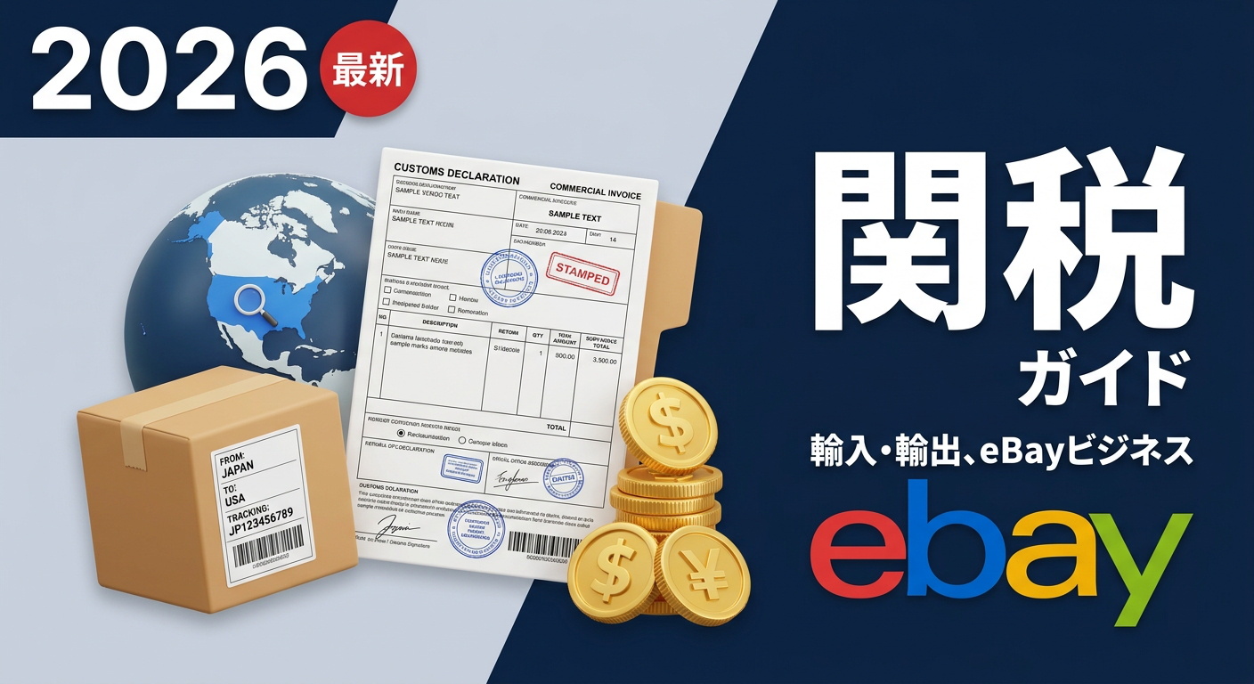 eBay 米国関税の前払い(Zonos Prepay)ガイド|de minimis撤廃後のDDP対応と手順【2026年版】